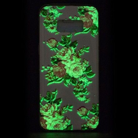 Deksel Til Samsung Galaxy S8 Fluorescerende Liberty-blomster