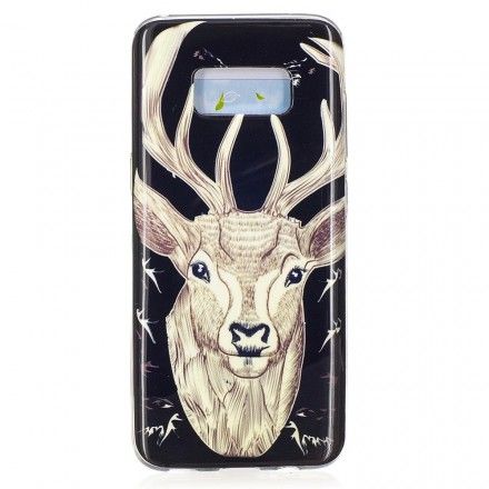 Deksel Til Samsung Galaxy S8 Fluorescerende Majestic Stag