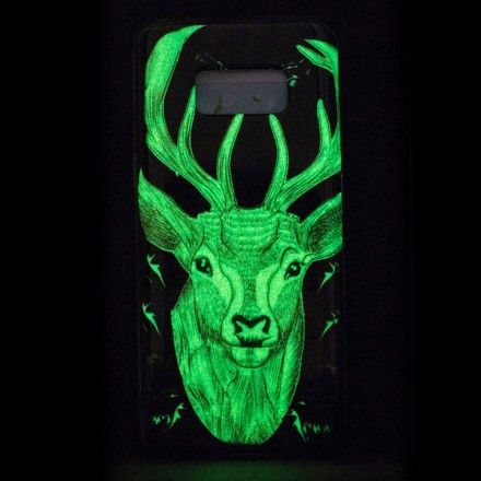 Deksel Til Samsung Galaxy S8 Fluorescerende Majestic Stag