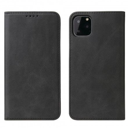 Beskyttelse Deksel Til iPhone 11 Pro Folio Deksel Leather Effect Business Style Plus