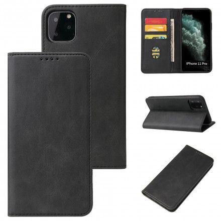 Beskyttelse Deksel Til iPhone 11 Pro Folio Deksel Leather Effect Business Style Plus