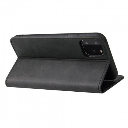 Beskyttelse Deksel Til iPhone 11 Pro Folio Deksel Leather Effect Business Style Plus