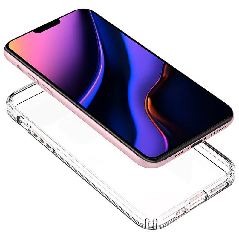 Deksel Til iPhone 11 Pro Transparent Hybrid Design