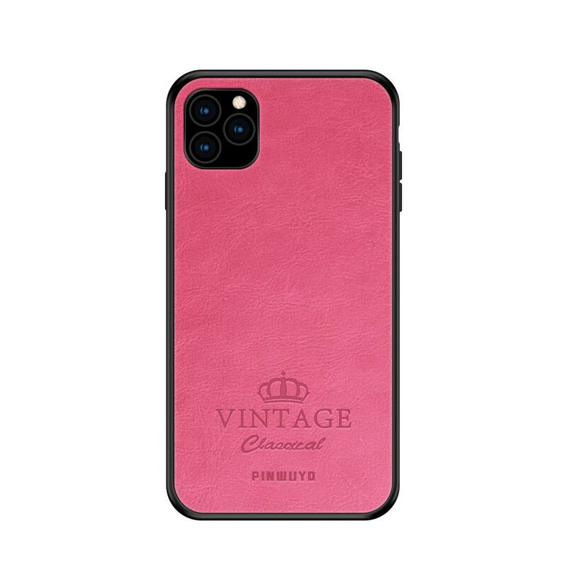 Deksel Til iPhone 11 Pro Vintage Skinneffekt Pinwuyo