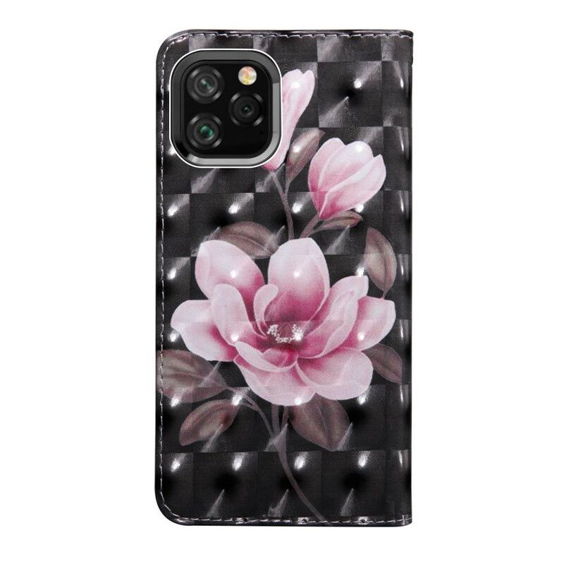 Folio Deksel Til iPhone 11 Pro Blomstblomster