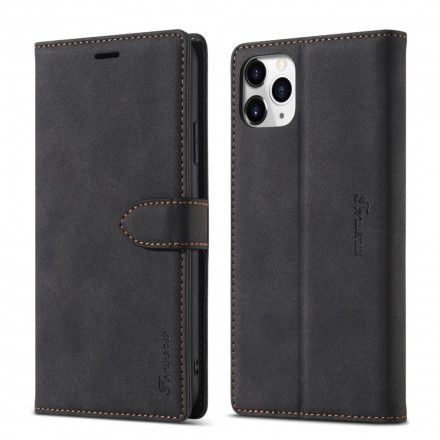 Folio Deksel Til iPhone 11 Pro Faux Leather Forwenw