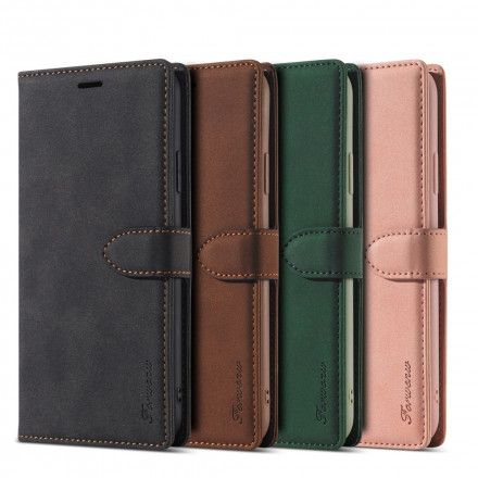 Folio Deksel Til iPhone 11 Pro Faux Leather Forwenw