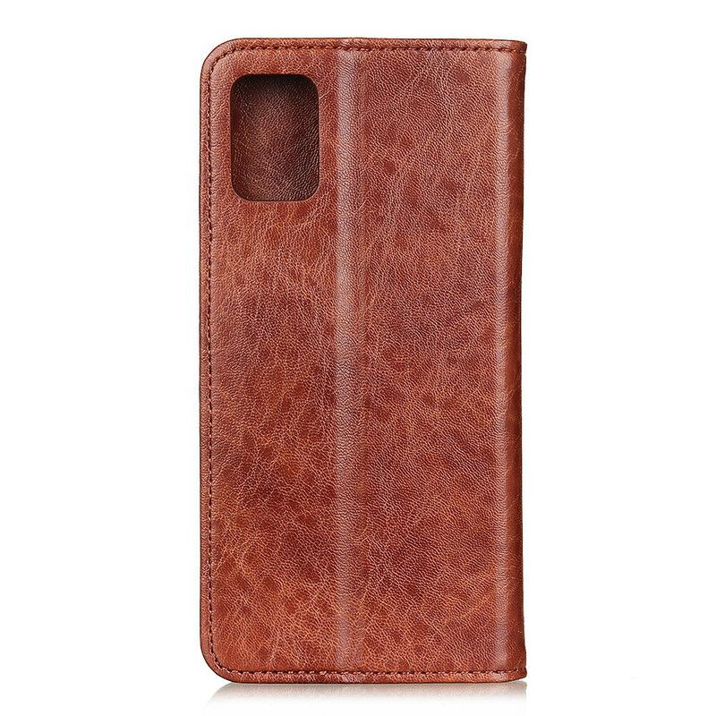 Beskyttelse Deksel Til OnePlus 8T Folio Deksel Elegance Split Litchi Leather