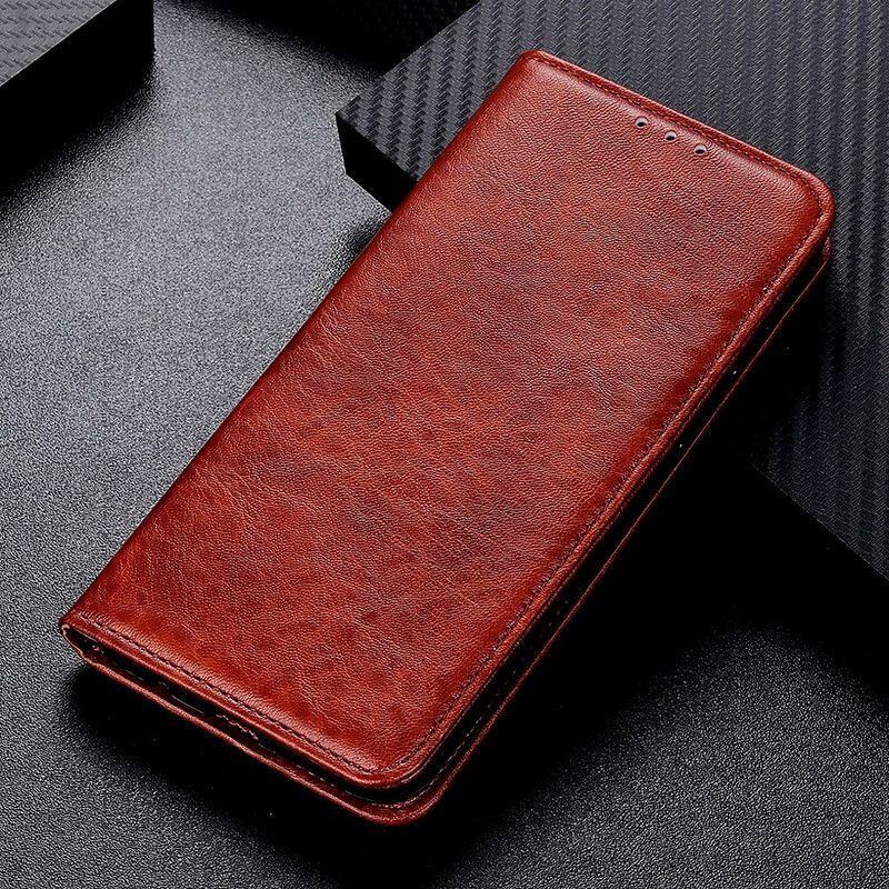 Beskyttelse Deksel Til OnePlus 8T Folio Deksel Elegance Split Litchi Leather