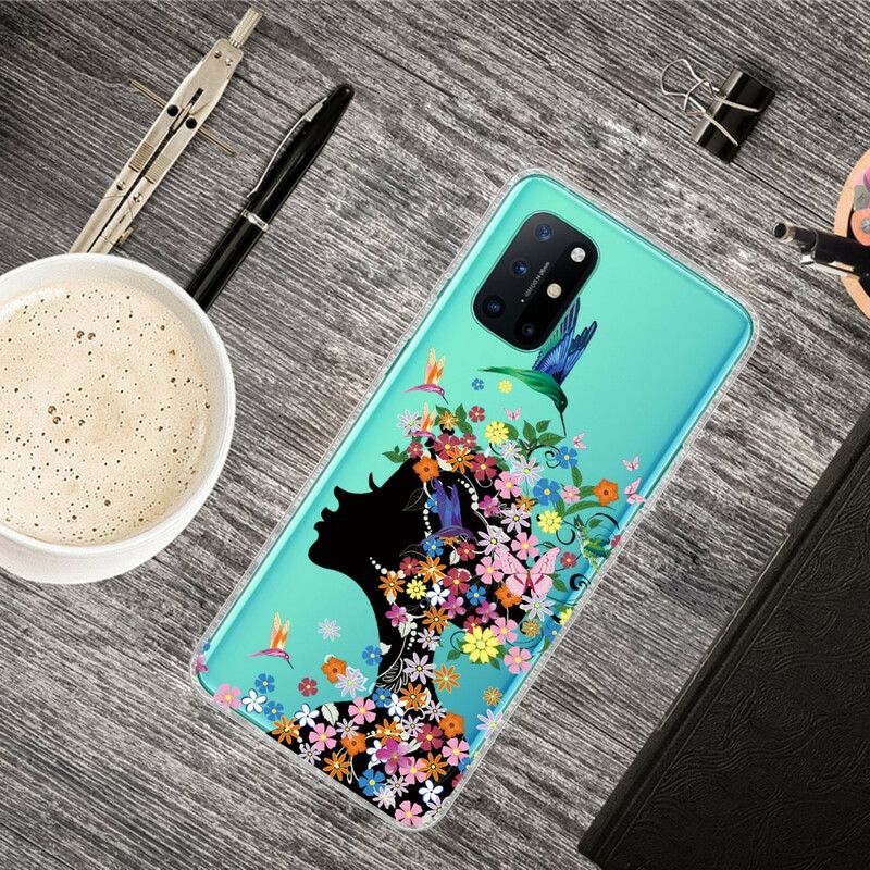 Deksel Til OnePlus 8T Nydelig Blomsterhode