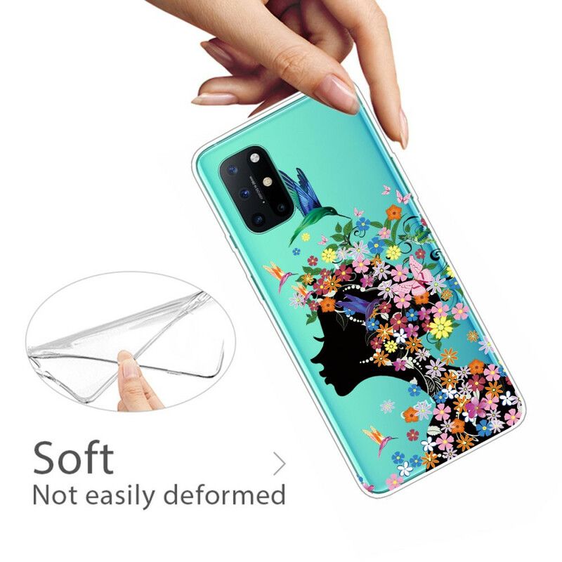 Deksel Til OnePlus 8T Nydelig Blomsterhode