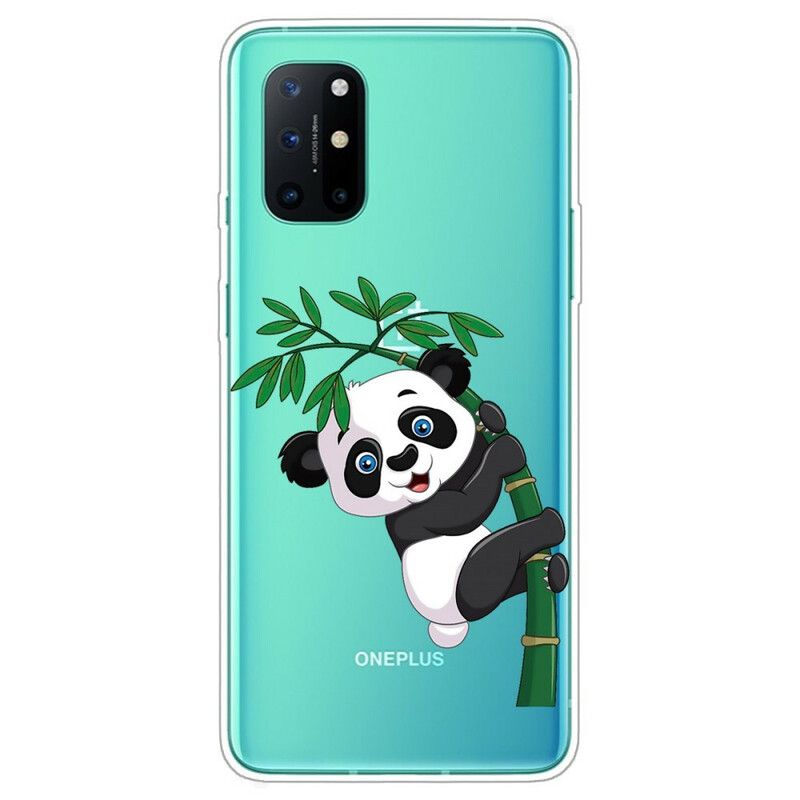 Deksel Til OnePlus 8T Sømløs Panda På Bambus