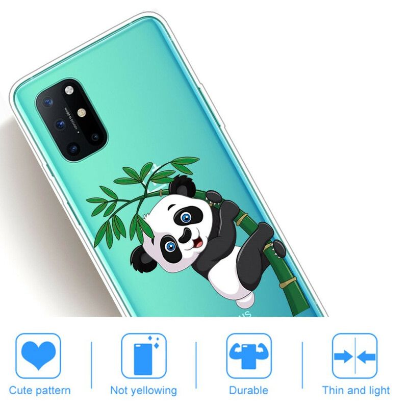 Deksel Til OnePlus 8T Sømløs Panda På Bambus