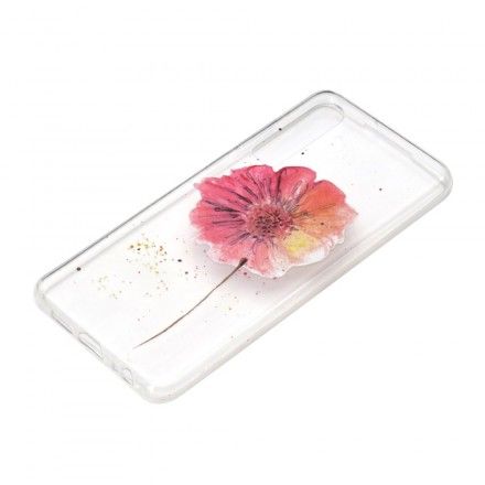 Deksel Til Huawei P30 Sømløst Blomstermønster I Akvarell