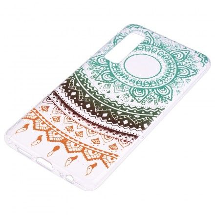 Deksel Til Huawei P30 Transparent Farget Mandala