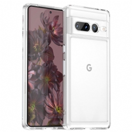 Deksel Til Google Pixel 7 Pro Gjennomsiktig Hybrid