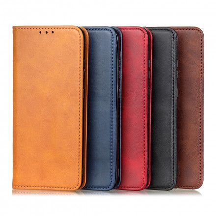 Beskyttelse Deksel Til Sony Xperia 10 III Folio Deksel Elegance Split Leather