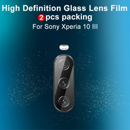 Beskyttende Linse I Herdet Glass For Sony Xperia 10 Iii Imak