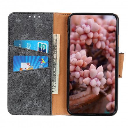 Folio Deksel Til Sony Xperia 10 III Vintage Split Leather