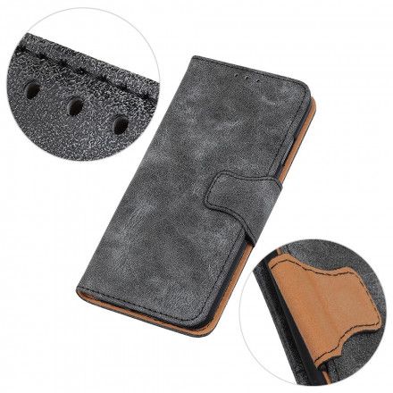 Folio Deksel Til Sony Xperia 10 III Vintage Split Leather