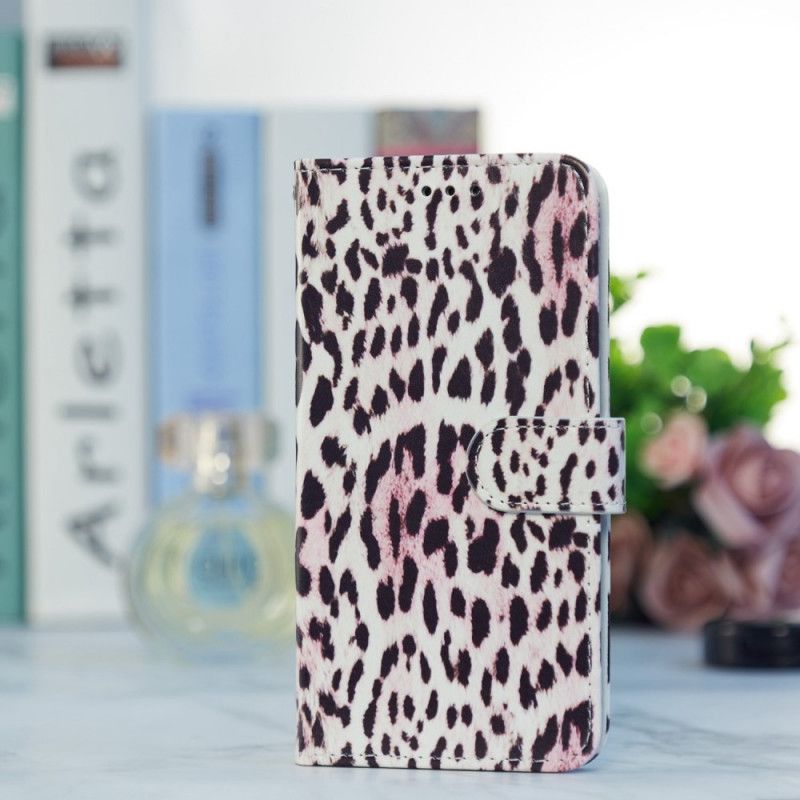 Lærdeksel Til Samsung Galaxy A13 Leopardprint