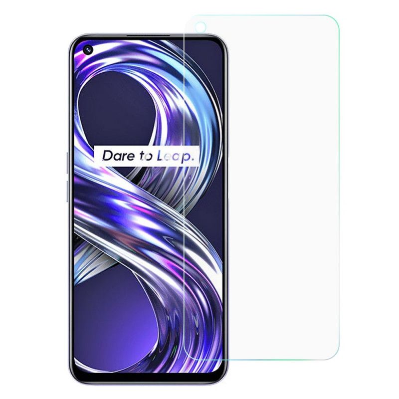 Arc Edge Herdet Glassbeskyttelse For Realme 8I-Skjerm