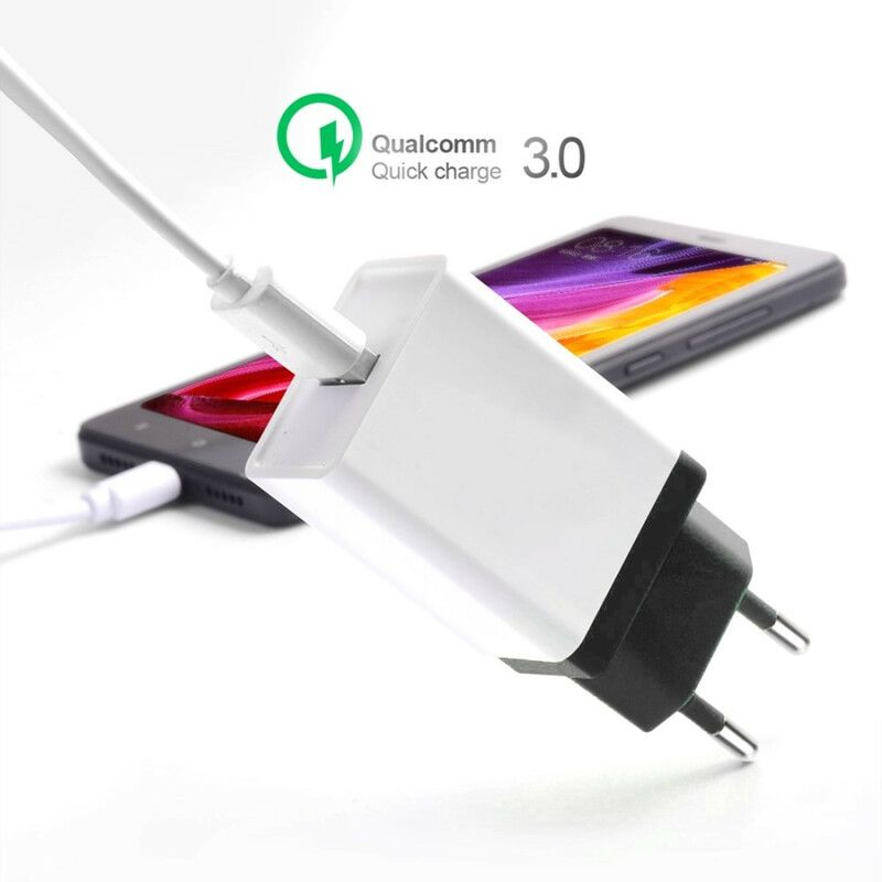 Usb-Veggladeradapter Eu-Plugg