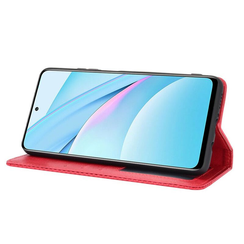 Beskyttelse Deksel Til Xiaomi Mi 10T Lite / Redmi Note 9 Pro 5G Folio Deksel Vintageeffekt