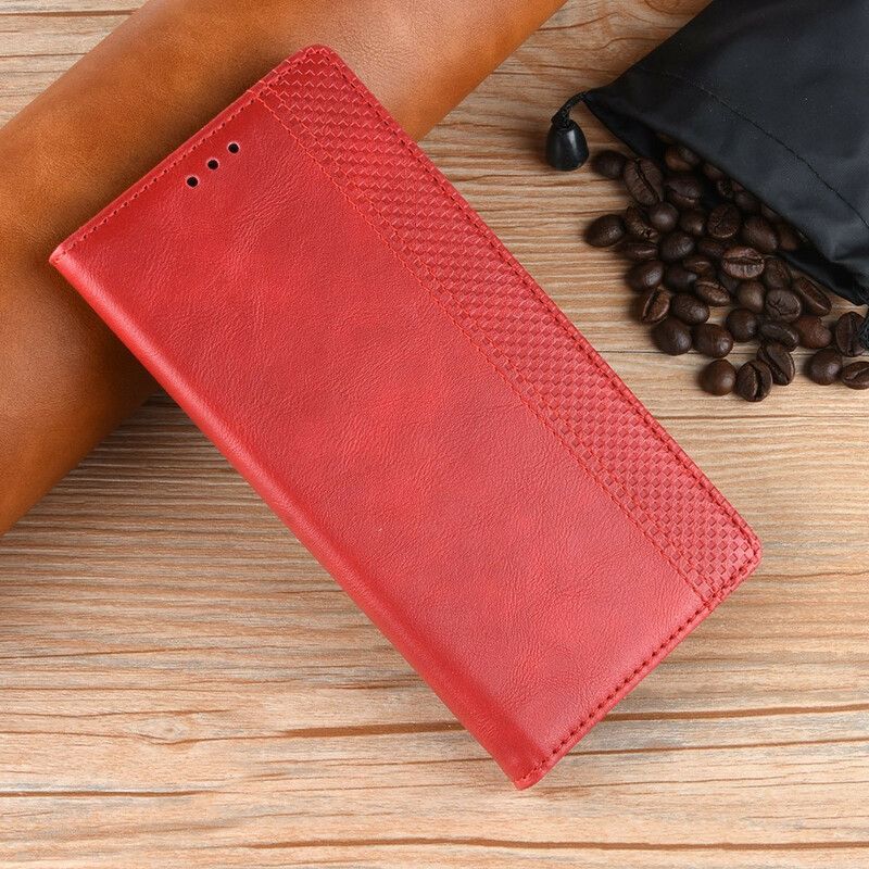 Beskyttelse Deksel Til Xiaomi Mi 10T Lite / Redmi Note 9 Pro 5G Folio Deksel Vintageeffekt