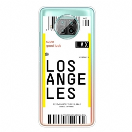 Deksel Til Xiaomi Mi 10T Lite / Redmi Note 9 Pro 5G Boardingkort Til Los Angeles