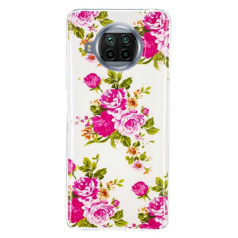 Deksel Til Xiaomi Mi 10T Lite / Redmi Note 9 Pro 5G Neon Liberty-blomster