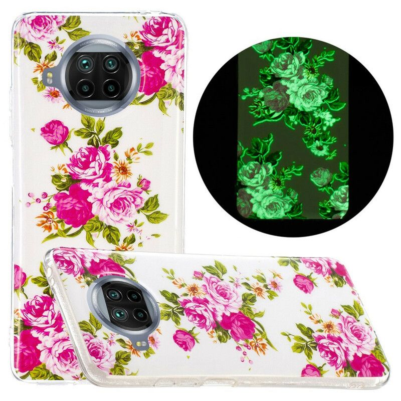 Deksel Til Xiaomi Mi 10T Lite / Redmi Note 9 Pro 5G Neon Liberty-blomster