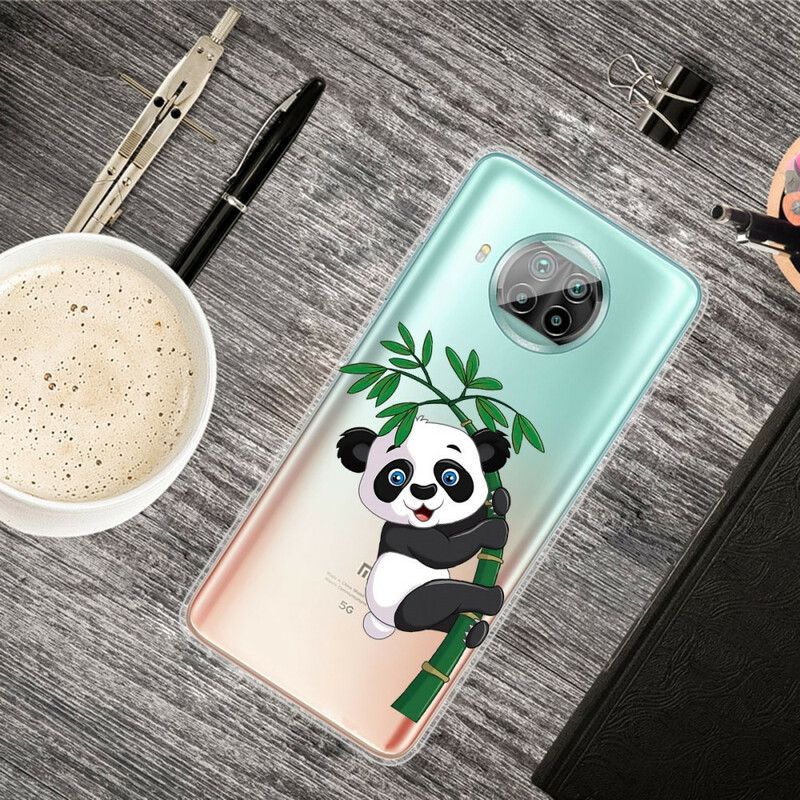 Deksel Til Xiaomi Mi 10T Lite / Redmi Note 9 Pro 5G Panda På Bambus