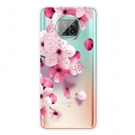 Deksel Til Xiaomi Mi 10T Lite / Redmi Note 9 Pro 5G Små Rosa Blomster