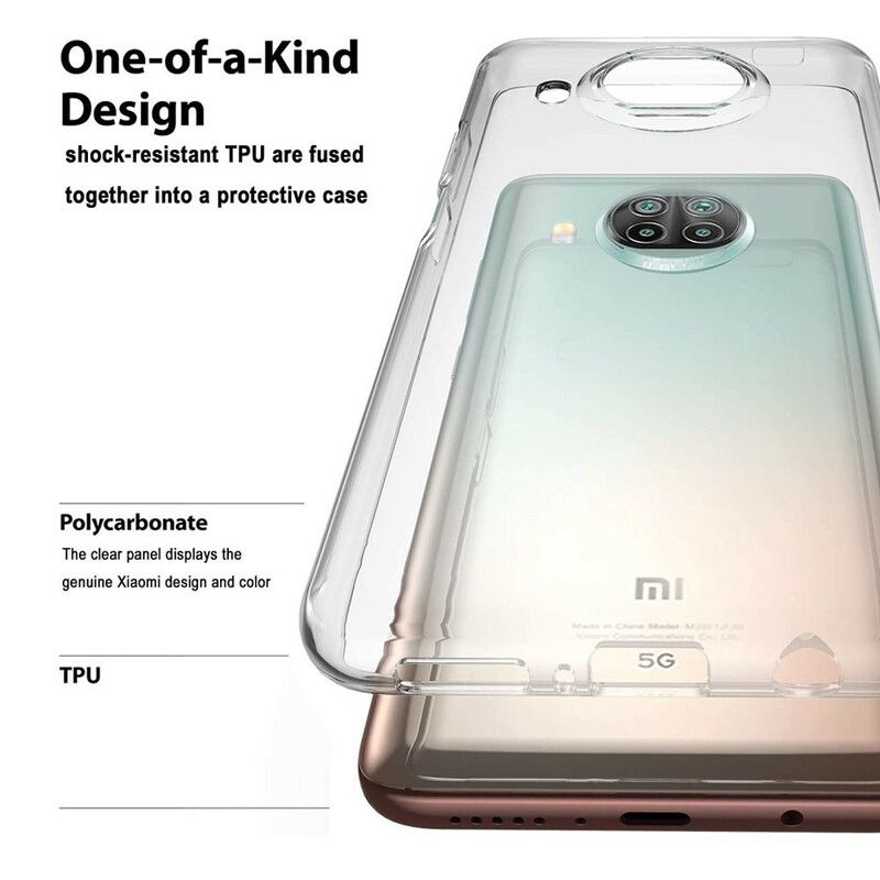 Deksel Til Xiaomi Mi 10T Lite / Redmi Note 9 Pro 5G Transparent