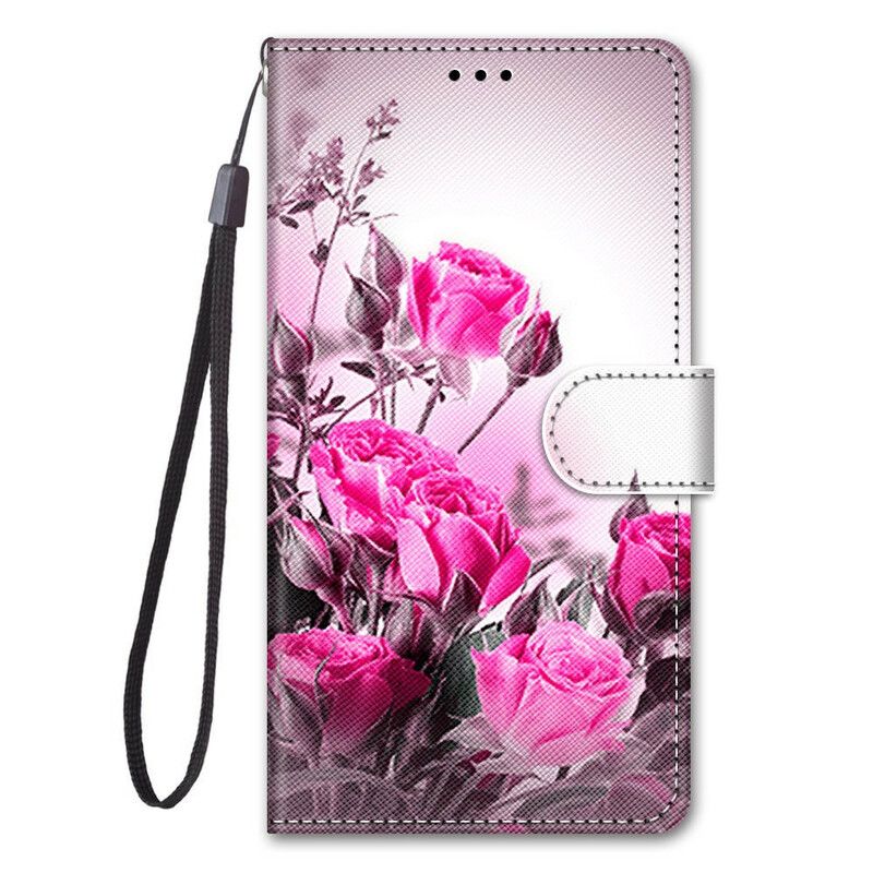 Folio Deksel Til Xiaomi Mi 10T Lite / Redmi Note 9 Pro 5G Bare Blomster