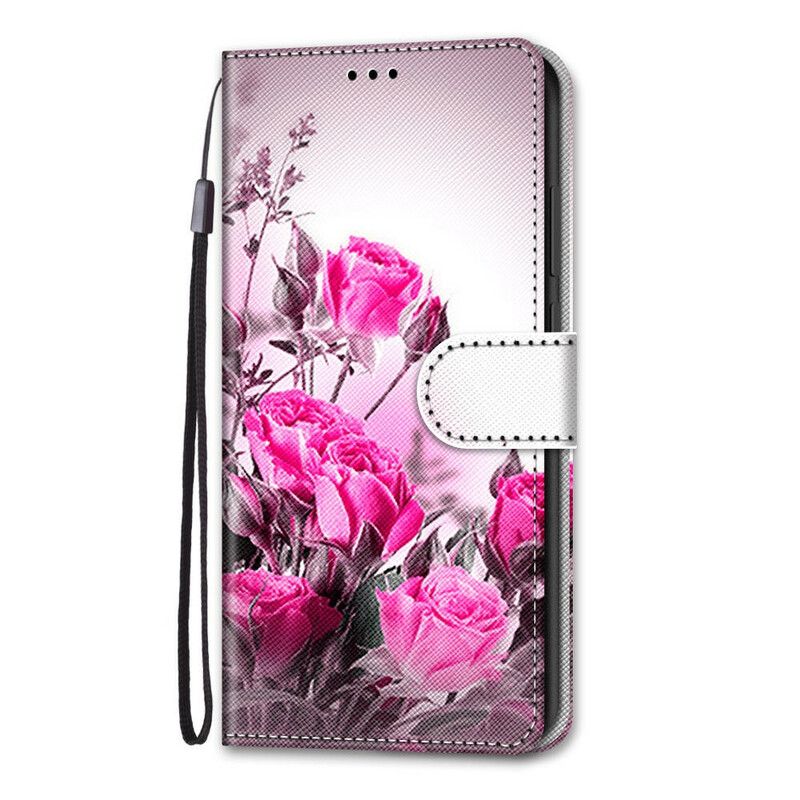 Folio Deksel Til Xiaomi Mi 10T Lite / Redmi Note 9 Pro 5G Bare Blomster