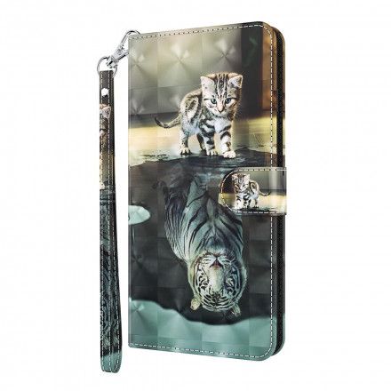 Folio Deksel Til Xiaomi Mi 10T Lite / Redmi Note 9 Pro 5G Lyspunkt Ernest The Tiger