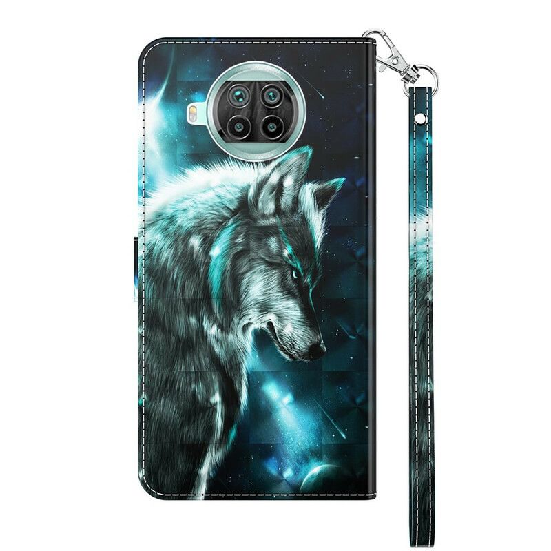 Folio Deksel Til Xiaomi Mi 10T Lite / Redmi Note 9 Pro 5G Majestic Wolf