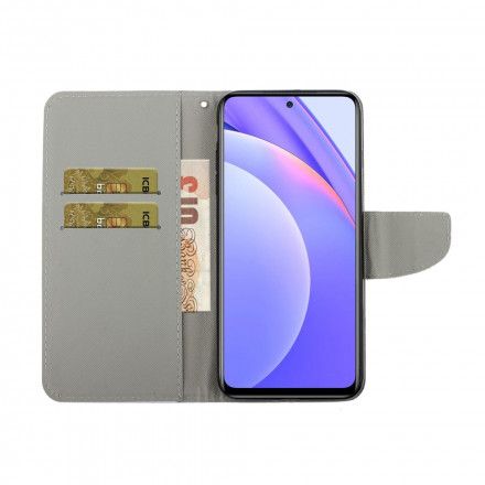 Folio Deksel Til Xiaomi Mi 10T Lite / Redmi Note 9 Pro 5G Mandala Lappeteppe
