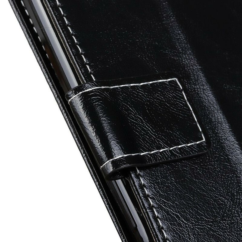 Folio Deksel Til Xiaomi Mi 10T Lite / Redmi Note 9 Pro 5G Stigende Sømmer