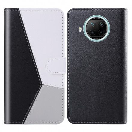 Folio Deksel Til Xiaomi Mi 10T Lite / Redmi Note 9 Pro 5G Tricolor Skinneffekt