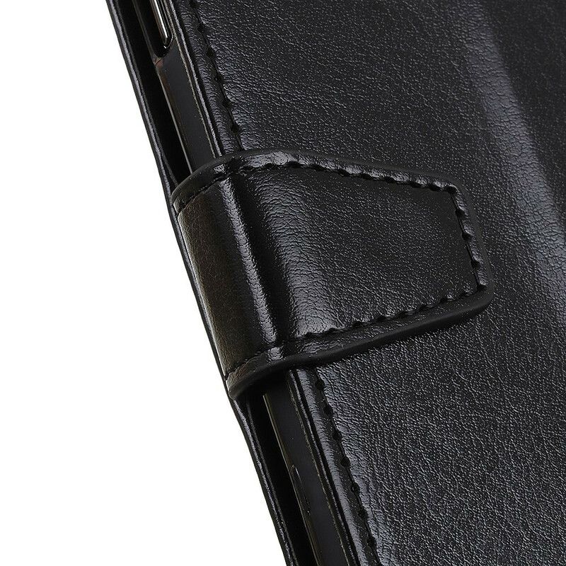 Lærdeksel Til Xiaomi Mi 10T Lite / Redmi Note 9 Pro 5G Skinny Leather Effect