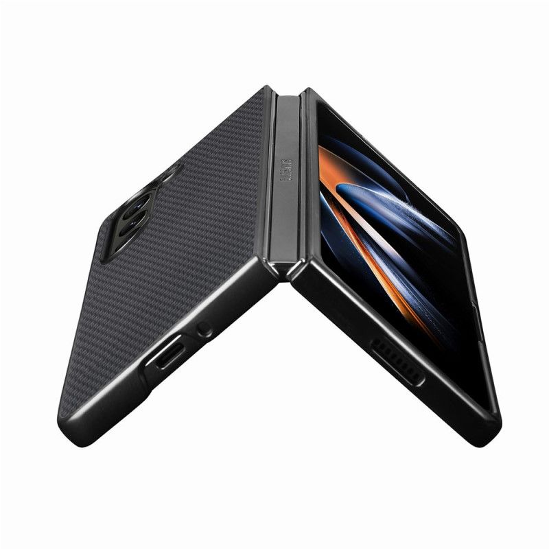 Deksel Samsung Galaxy Z Fold 5 Klassisk Karbonfiber