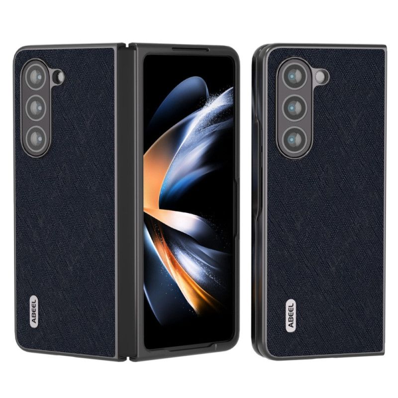 Deksel Samsung Galaxy Z Fold 5 Mobildeksel Ekte Abeel Vevd Skinn