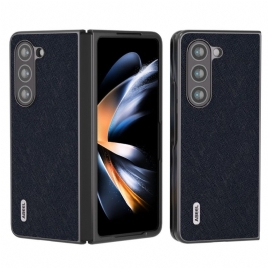 Deksel Samsung Galaxy Z Fold 5 Mobildeksel Ekte Abeel Vevd Skinn