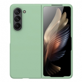 Deksel Samsung Galaxy Z Fold 5 Mobildeksel Gummibelagt Overflate