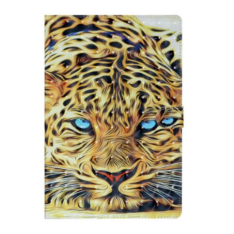 Folio Deksel Til Samsung Galaxy Tab S8 Plus / Tab S7 Plus Tiger Art