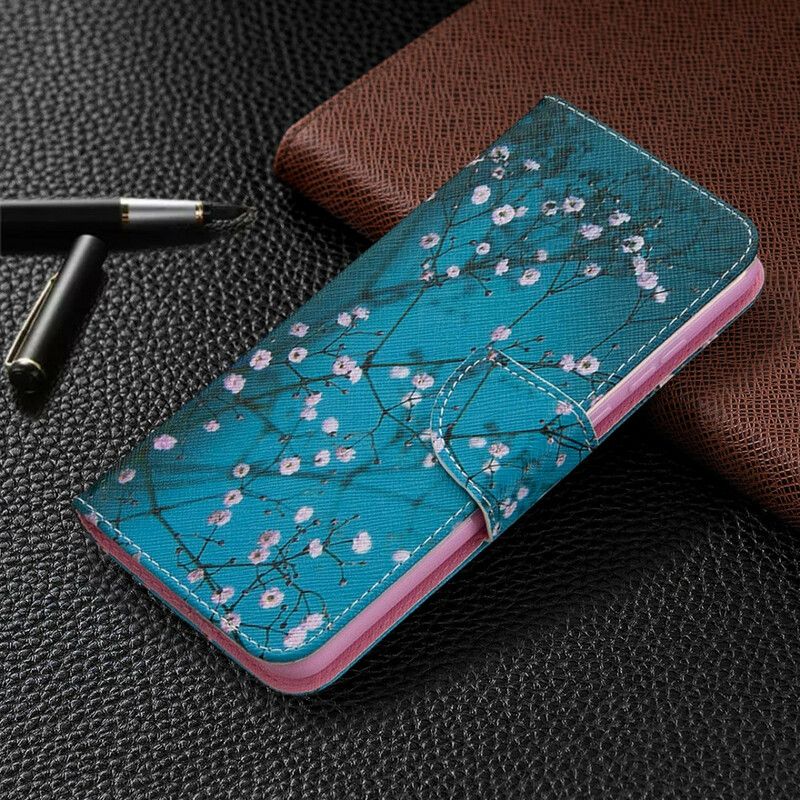 Folio Deksel Til Honor 9A Blomstrende Tre