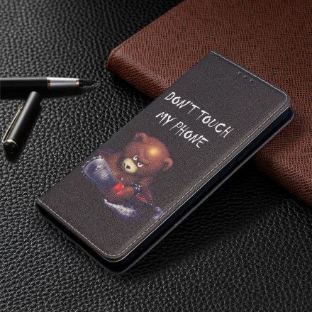 Beskyttelse Deksel Til Xiaomi Redmi 9C Folio Deksel Farlig Bjørn